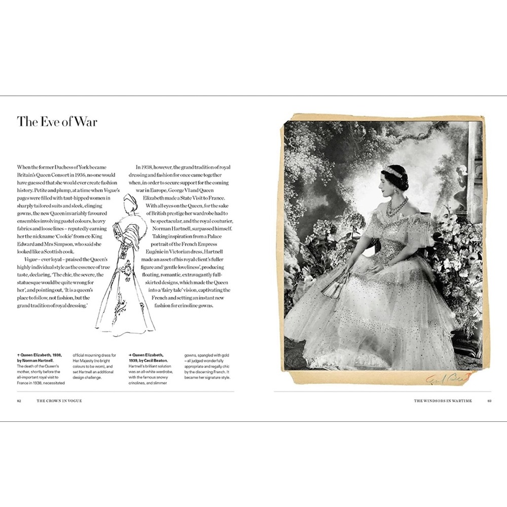 Vogue Coffee Table Book with Blue and White Cover - Picture 11 of 13